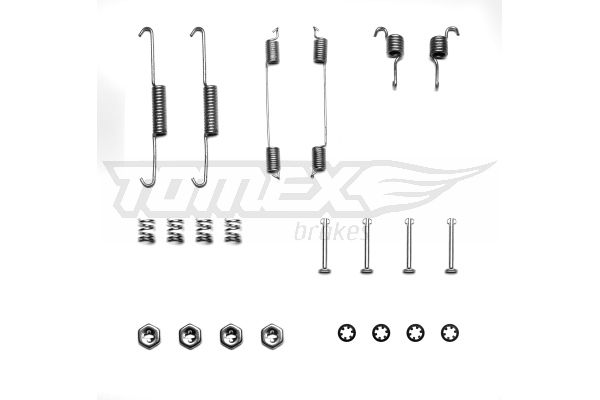 TOMEX BRAKES Tarvikesarja, jarrukengät TX 40-20